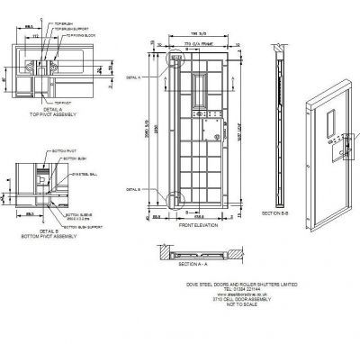Cell Door Assembly