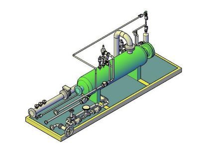 Separator of Natural Gas dwg