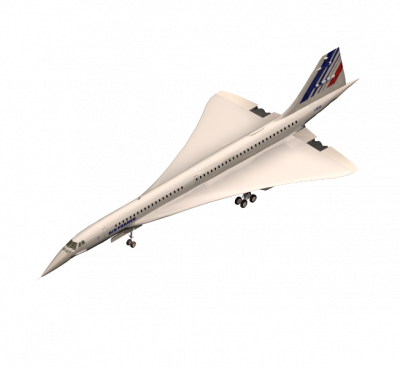 Concord 3DS Max model 