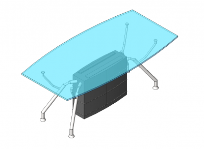 Meeting table Revit model