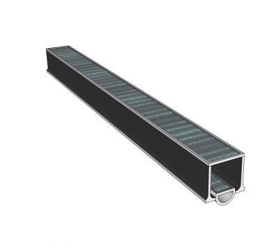 Drain channel Sketchup model 
