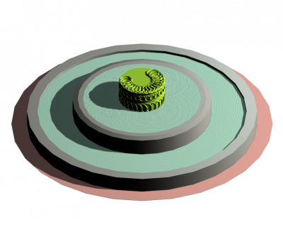 Fountain 3DS Max model