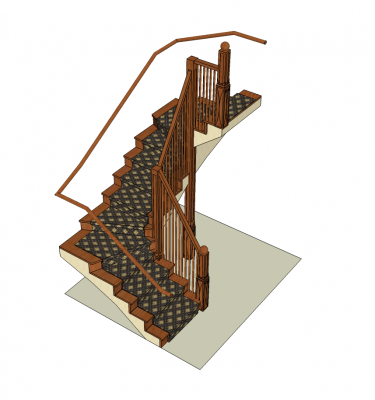 Doppel Wickler Treppe