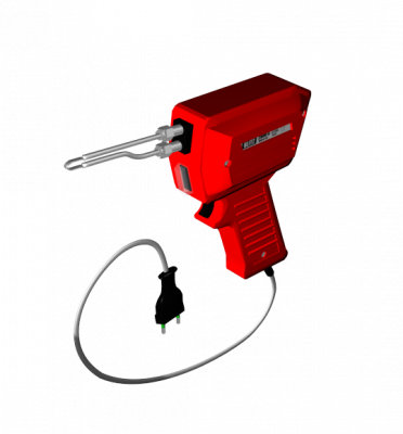 Soldering iron 3DS Max model