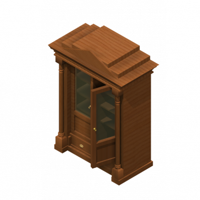 Vetrina modello 3DS Max