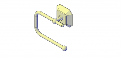 Wand-WC-Rollenhalter