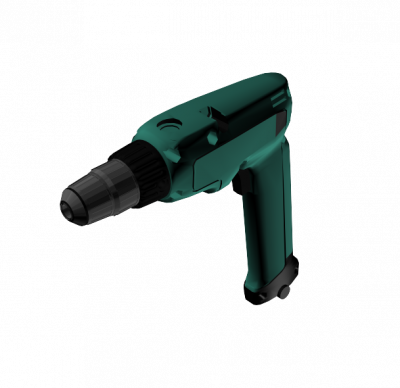 Drill 3DS Max model