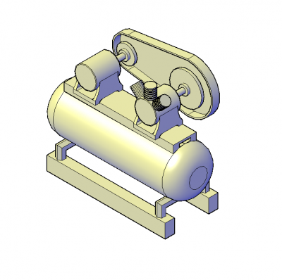 Compressor 3d dwg