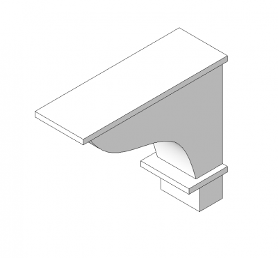 Holz corbel
