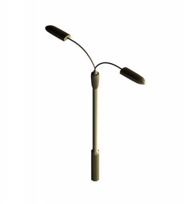 City street lights 3DS Max model