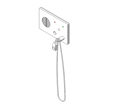 Nurse call button Revit family