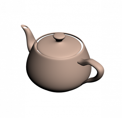 Teapot 3DS Max model