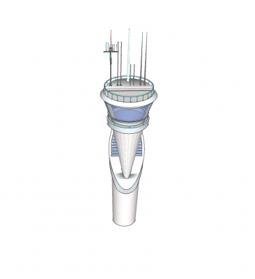 ATC Tower sketchup model