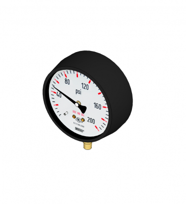 Pressure gauge sketchup model