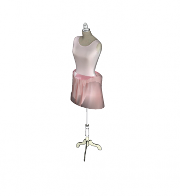 Mannequin sketchup block