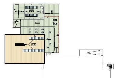 Plano do telhado - Faculdade