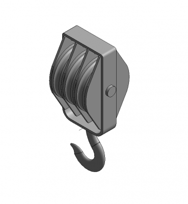 Pulley Revit model 