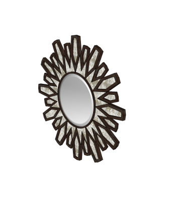 Designer mirror sketchup block