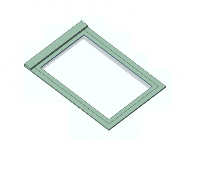 Rooflight Revit family
