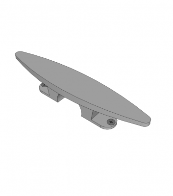 Boot Klampe sketchup Block