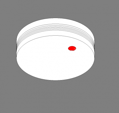 Smoke detector revit families