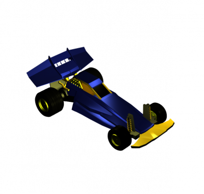 RC Car 3DS Max model 
