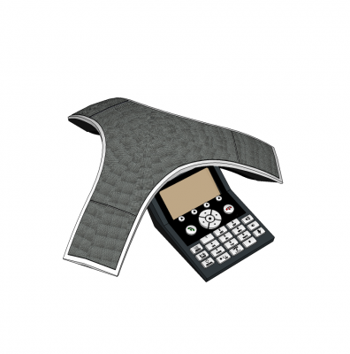 Konferenztelefon sketchup Block