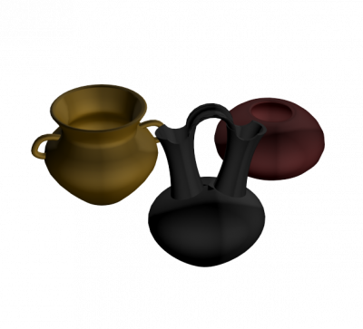 Vases 3DS Max model 
