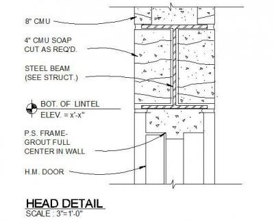 Doors - Head Detail 01