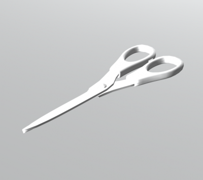 Scissors 3DS Max model