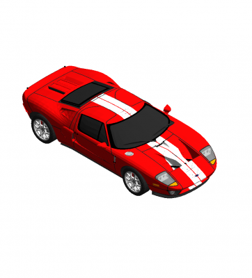 Ford GT Revit model