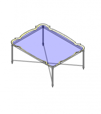Cocktail Tisch revit Modell