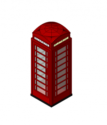 Telefonzelle revit Objekt
