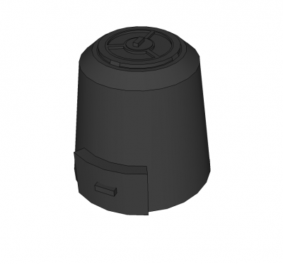 Compost bin sketchup model 