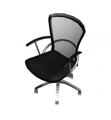 Office swivel chair 3DS Max model