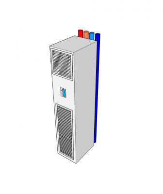 Vertical fan coil unit skp