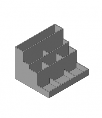 Schreibtisch ordentlich Revit-Modell