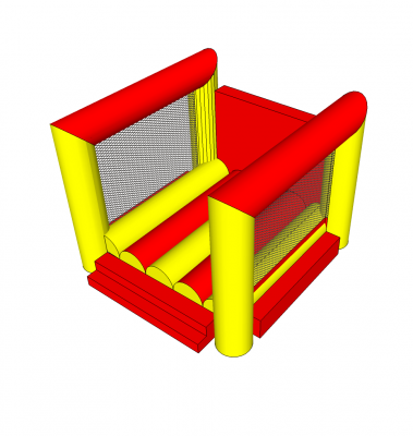 Bouncy castle skp model
