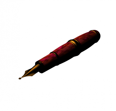 Stilografica modello 3DS Max