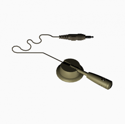 PC Microphone 3DS max model 