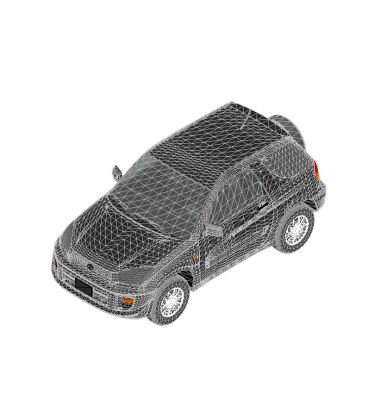 Toyota Rav4 revit model