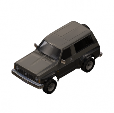 Nissan patrol 3ds Max model 