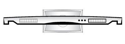 Furniture - Plasma TV - Plan