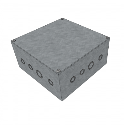 Pull-Box Sketchup-Modell