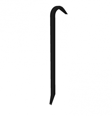 Crowbar sketchup model 