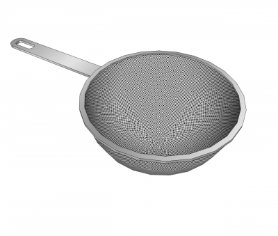 Sieb Sketchup Modell