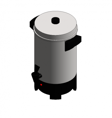 Coffee urn modèle Revit