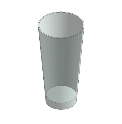 Highball Glas Revit Modell