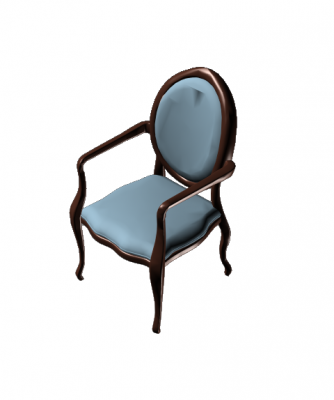 Modello 3D Max sedia occasionale