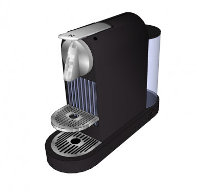 Nespresso-Maschine Sketchup-Modell